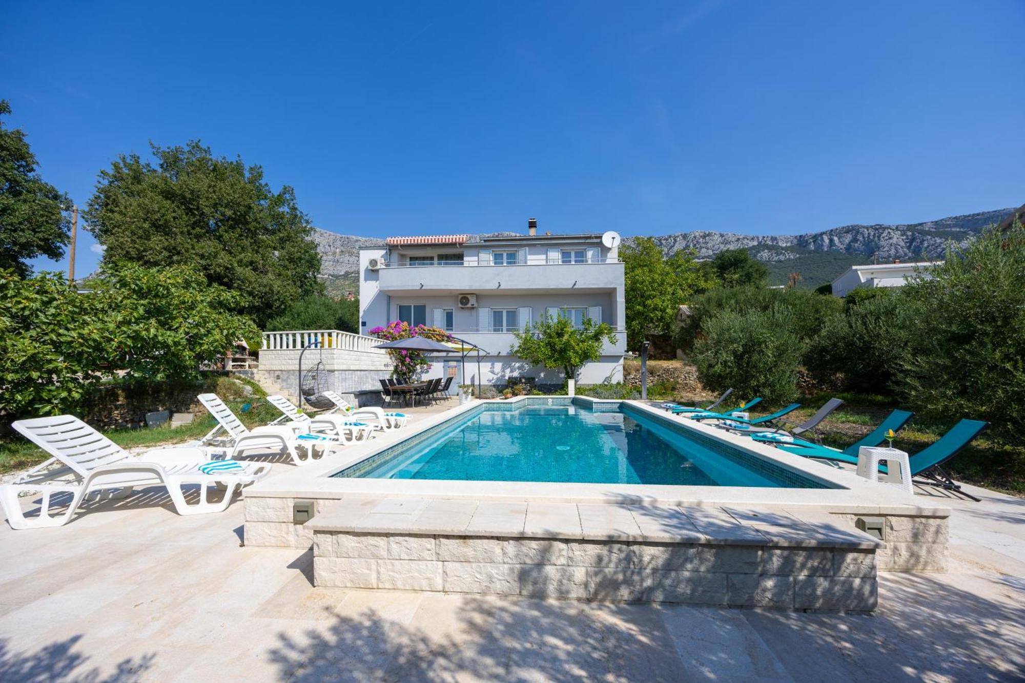 Casa Felice Apartments-Holiday Home Kastela Bagian luar foto