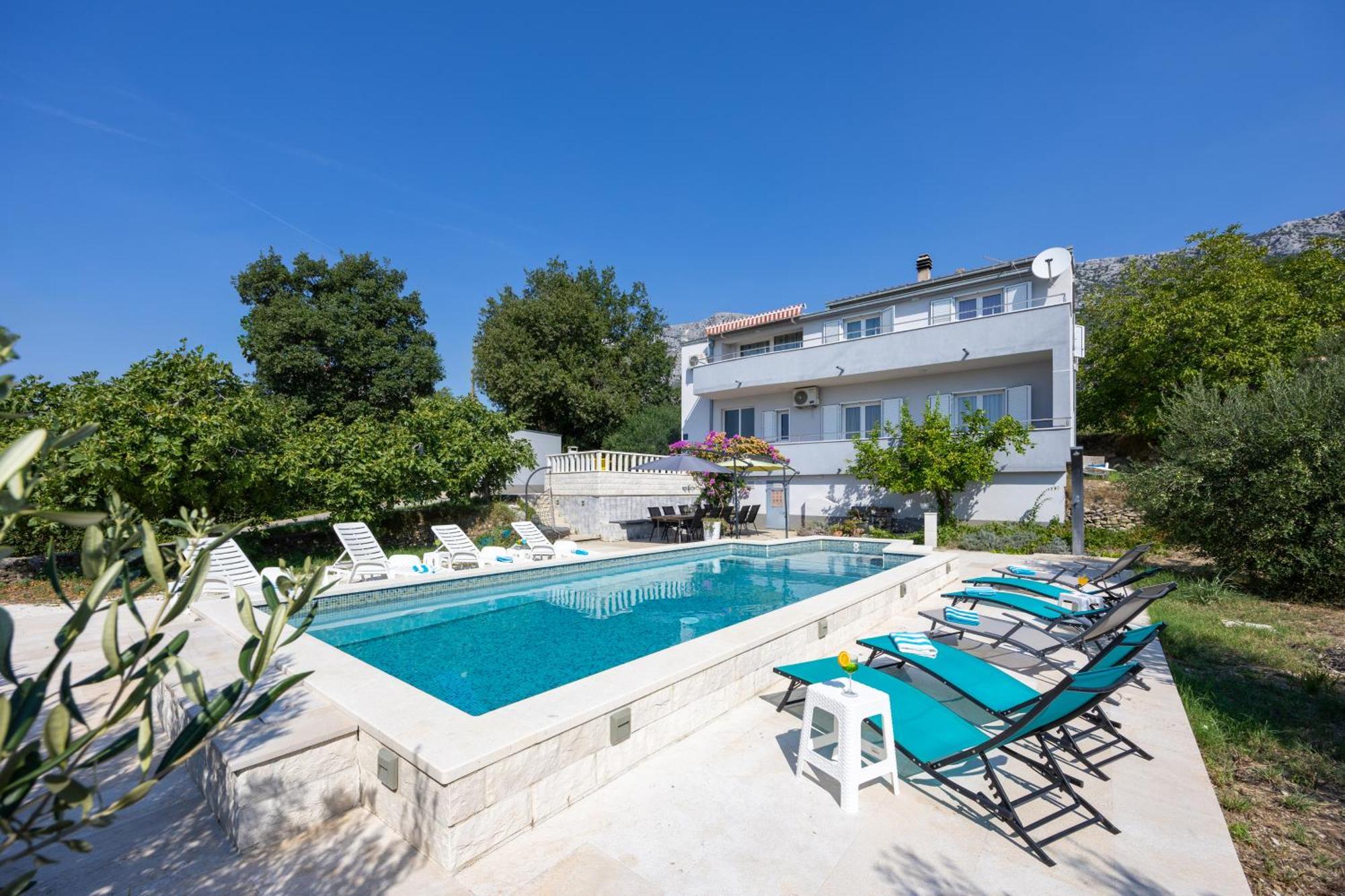 Casa Felice Apartments-Holiday Home Kastela Bagian luar foto